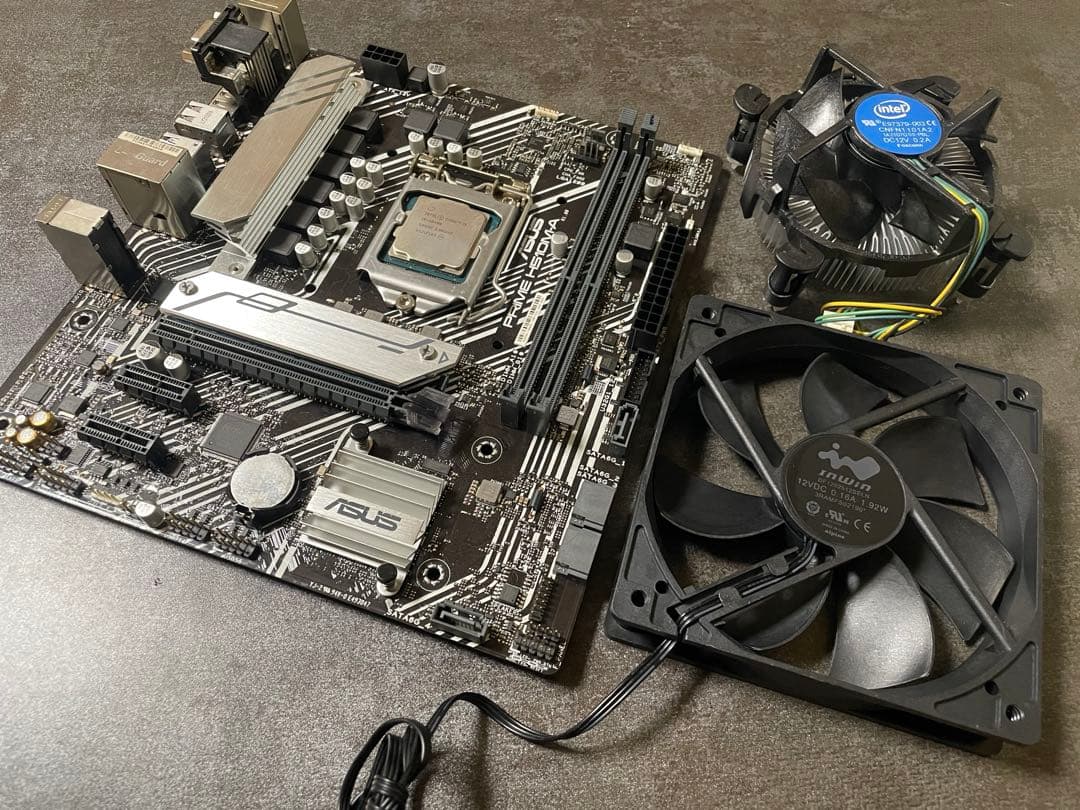 ASUS H510M-Aマザーボード + Intel Core i5-10400