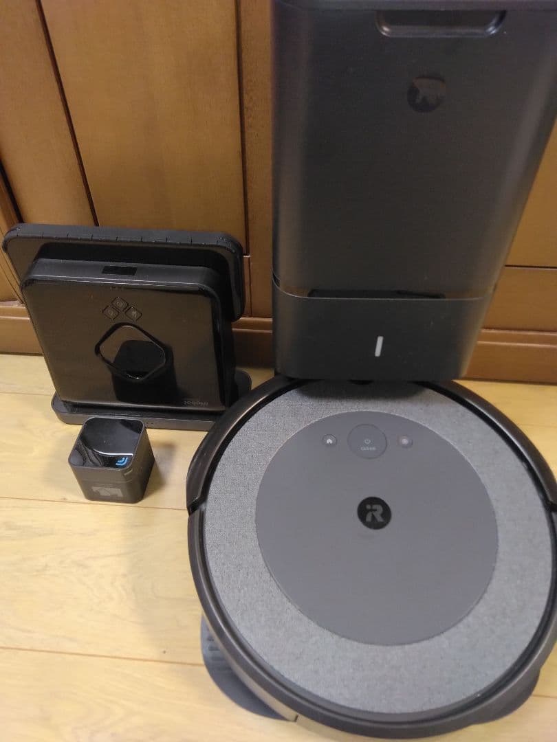 【使用495時間　掃除&拭き掃除連動セット】ルンバi3+ & ブラーバ380t
