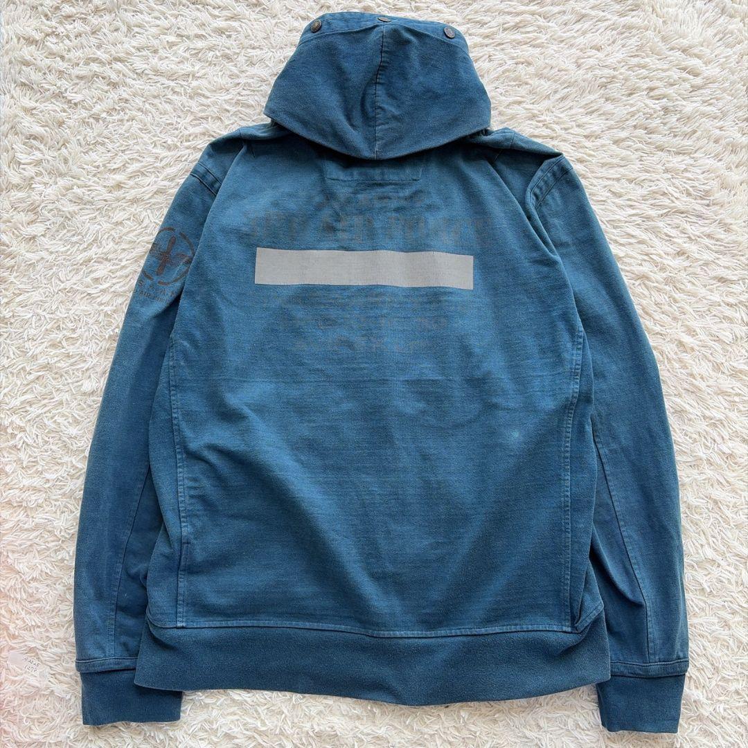 AVIREX 硫化染め フェード加工 USAAF 変形 ギミック パーカー