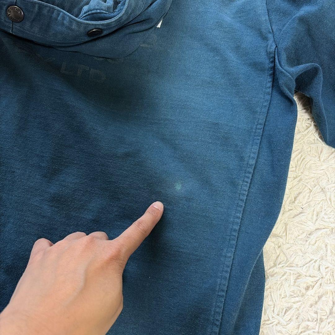 AVIREX 硫化染め フェード加工 USAAF 変形 ギミック パーカー