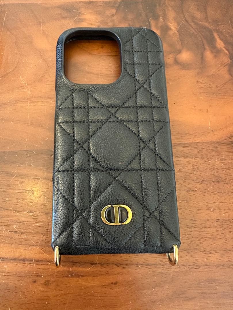 Christian Dior ディオール iPhone14 Pro 黒 正規品