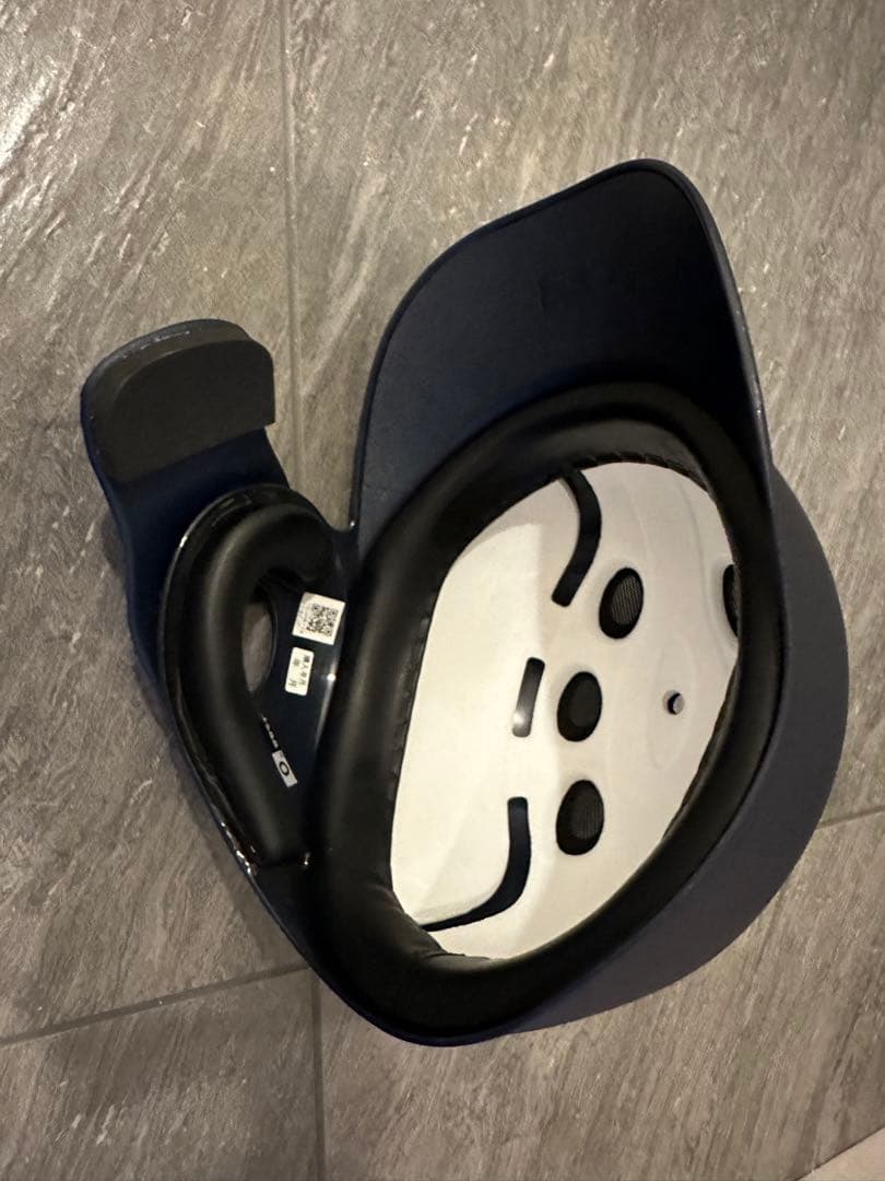 ミズノヘルメットフェイスガード付き