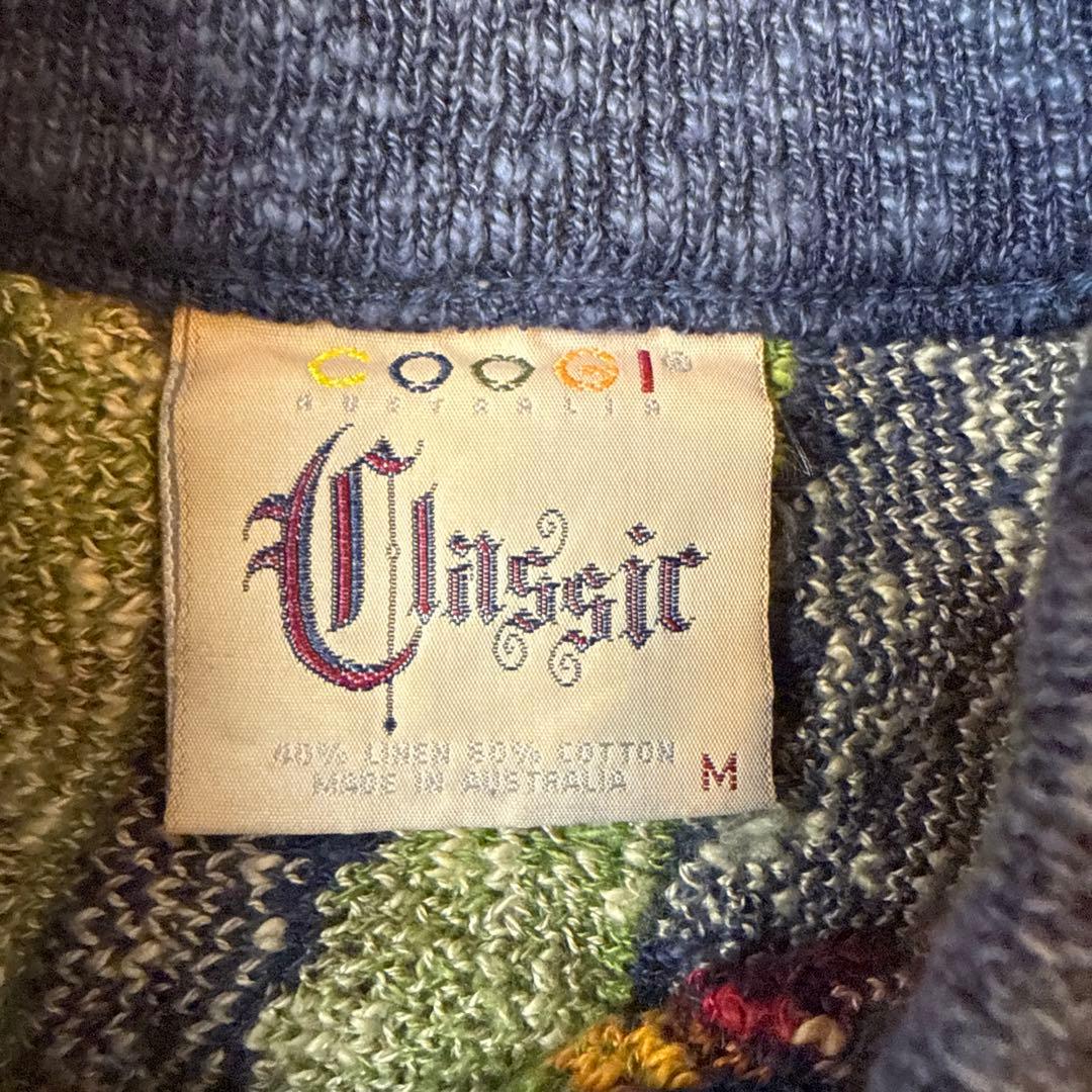 COOGI クージー 3Dニット 総柄 セーター ヴィンテージ