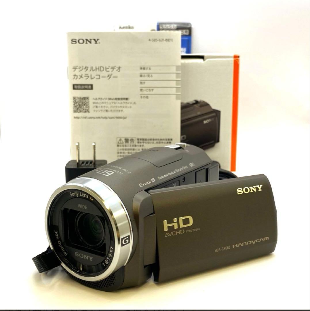 Sony HDR-CX680 ビデオカメラ 本体