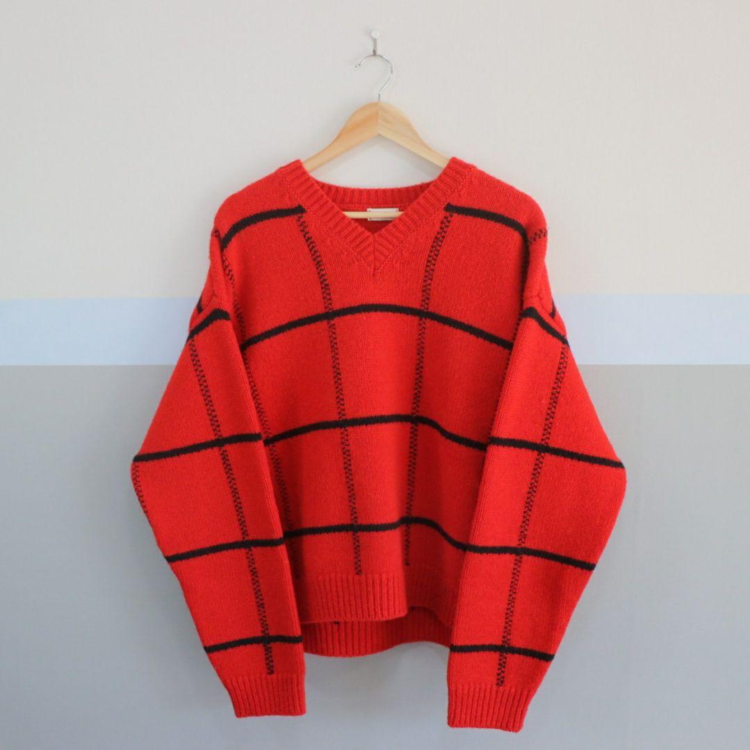 DRIES VAN NOTEN 17AW Vネックニット サイズS