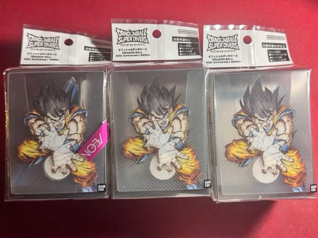 【新品•未開封】ドラゴンボールスーパーダイバーズ　オフィシャルデッキケース ３個