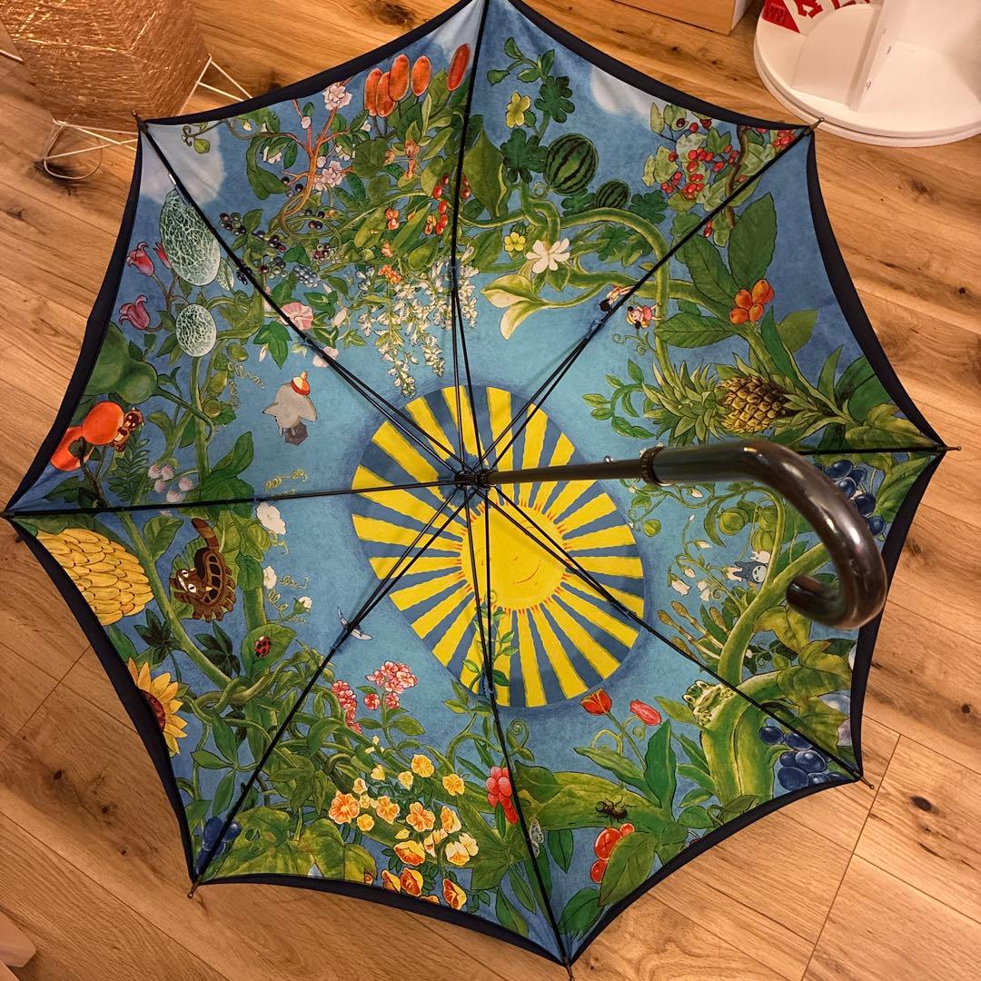 最終値下げ　美品　ジブリ美術館 限定 フレスコ 傘　正規品　となりのトトロ