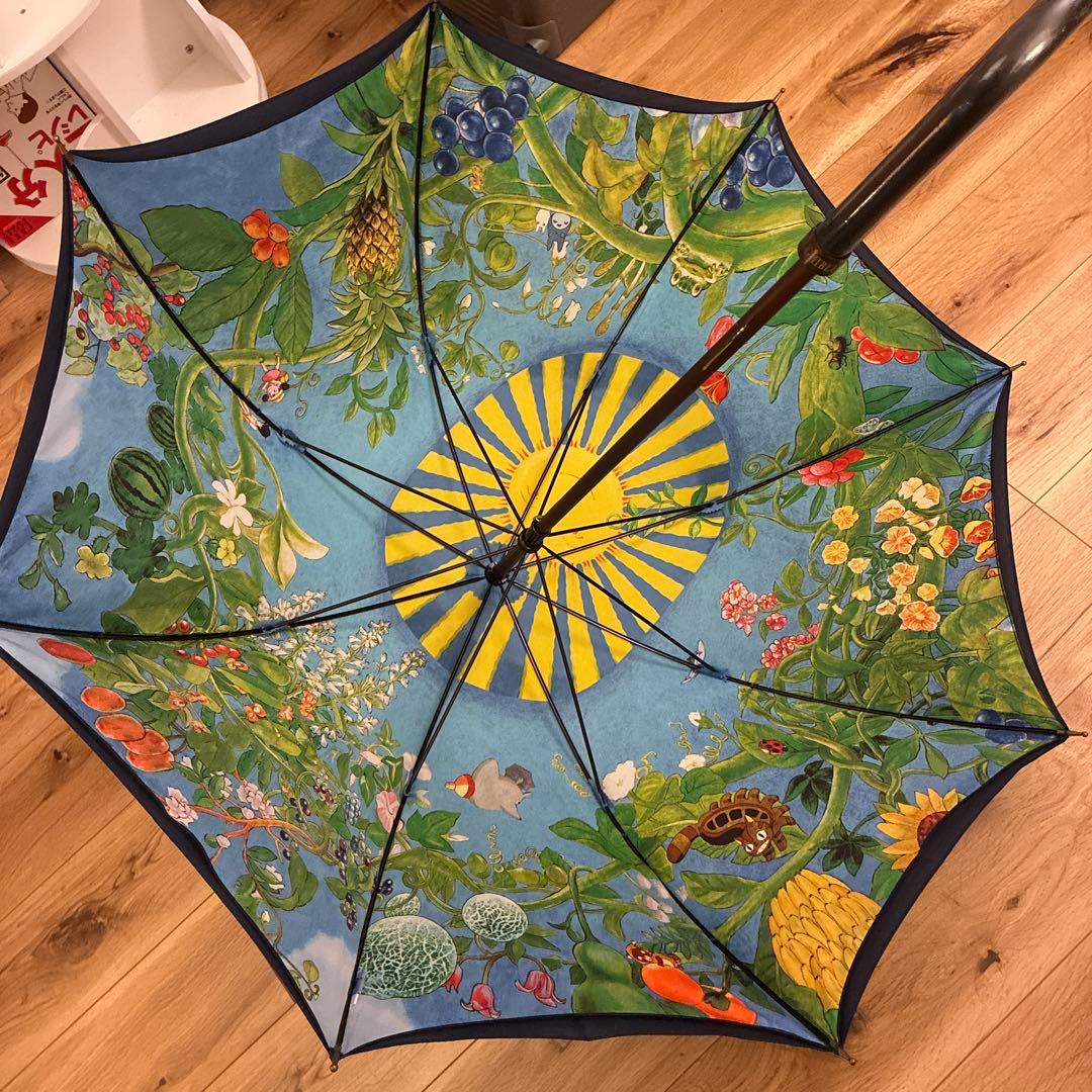 最終値下げ　美品　ジブリ美術館 限定 フレスコ 傘　正規品　となりのトトロ