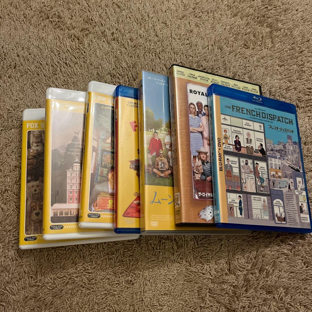 【美品】ウェスアンダーソン dvdセット　7組
