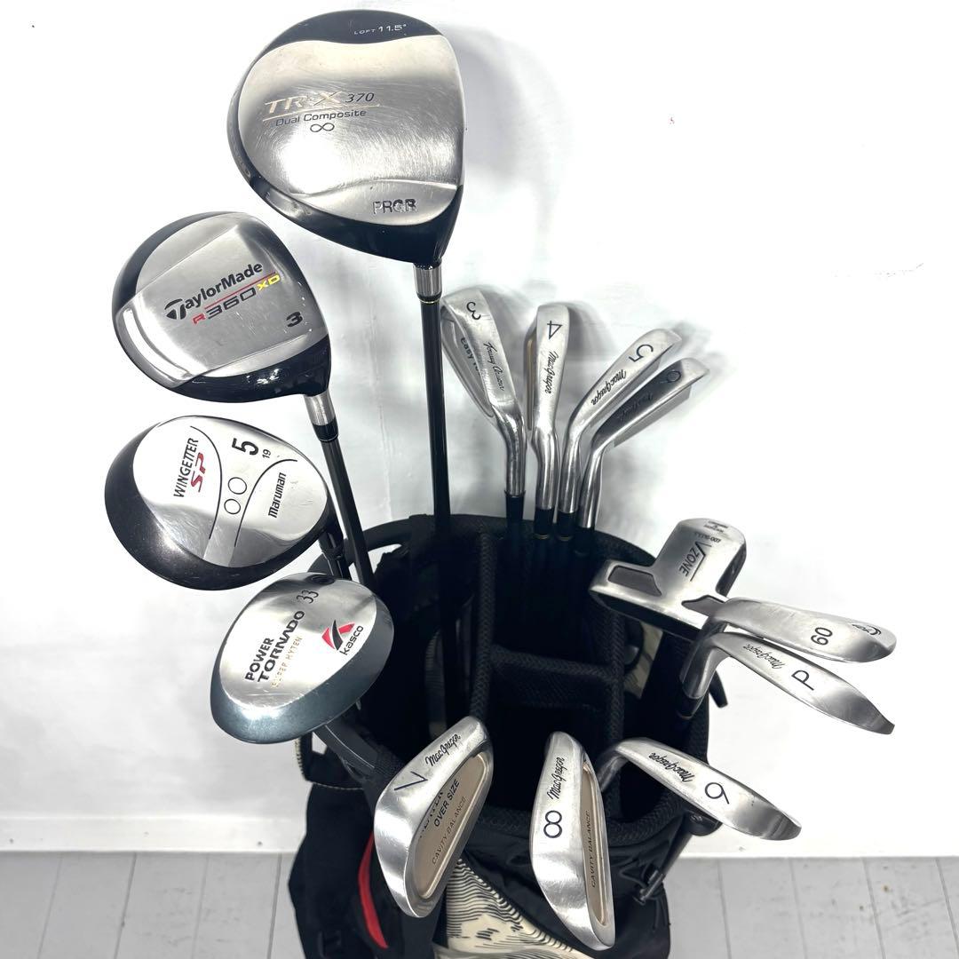 本格派 メンズゴルフクラブ 14本 フルセット ミズノ ゴルフセット お試し