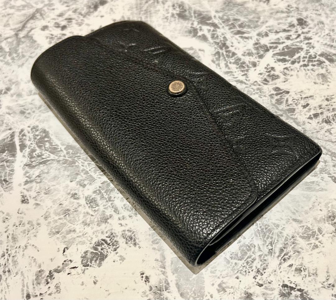 LOUIS VUITTON 財布 ポルトフォイユサラ モノグラム アンプラント