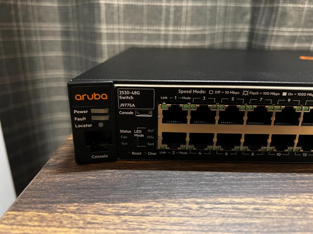 【新品未使用】HP Aruba 2530 48G (J9775A)