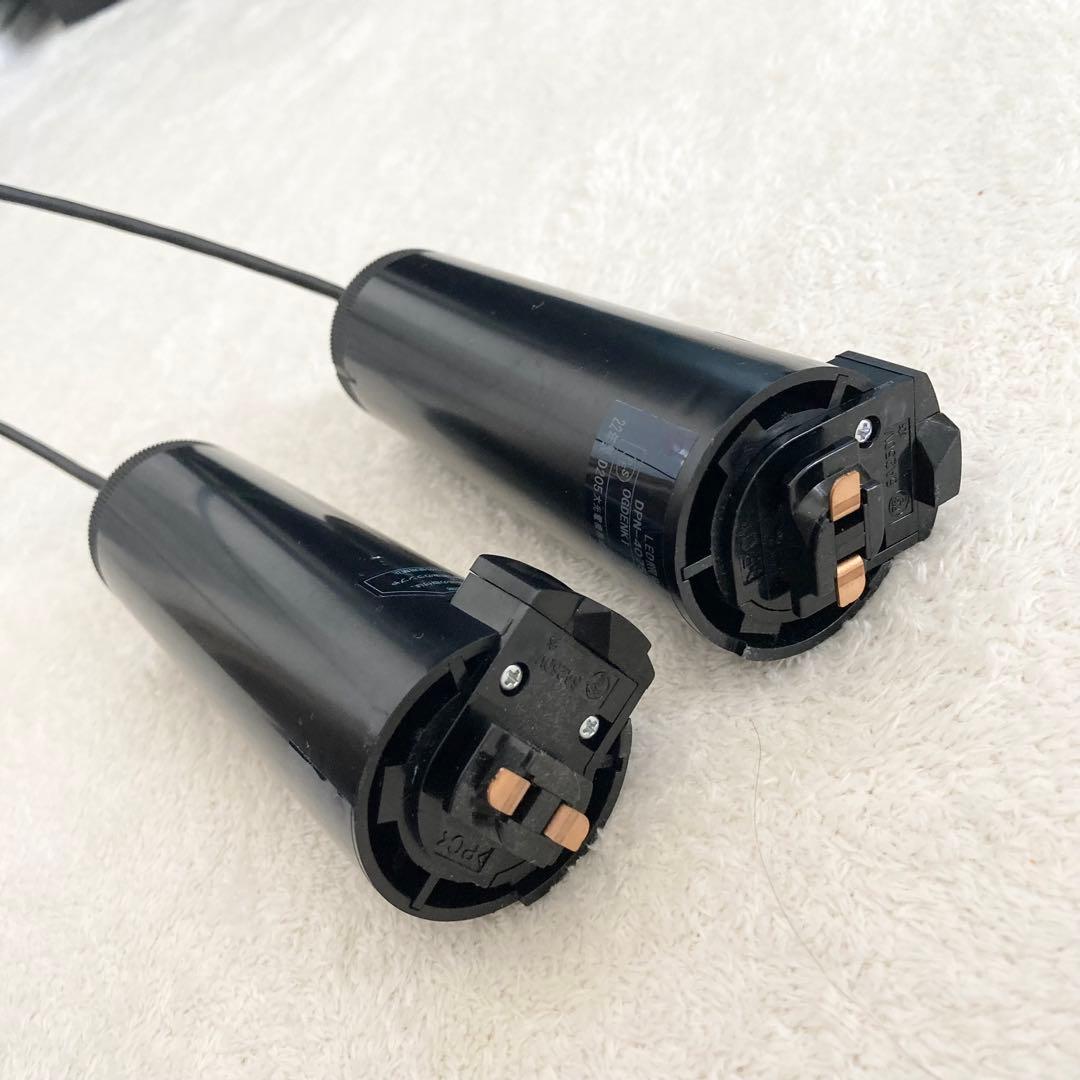 ペンダントライト　小型ペンダント　2つ　黒　ブラック