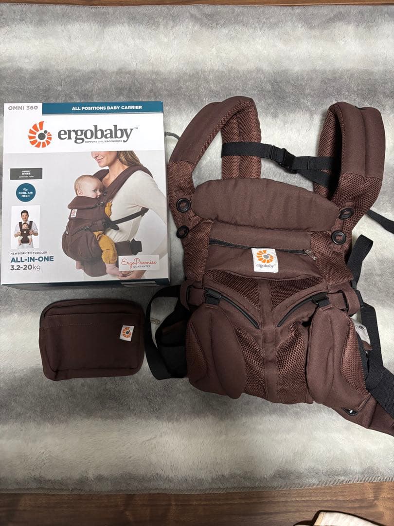 ergobaby OMNI 360 抱っこひも ブラウン