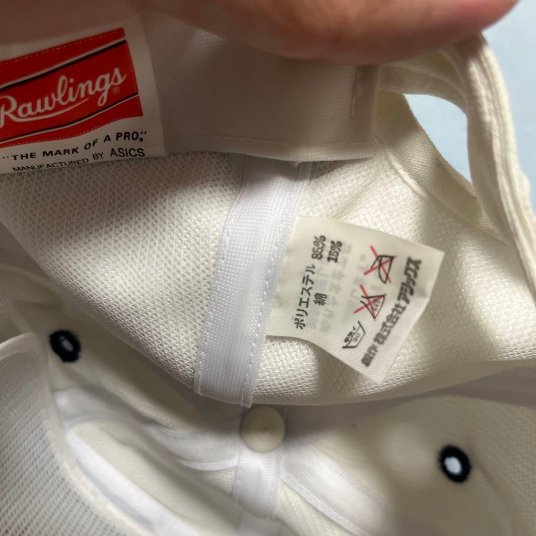 大洋ホエールズ 横浜マリンブルー 10周年記念キャップ 帽子　Rawlings