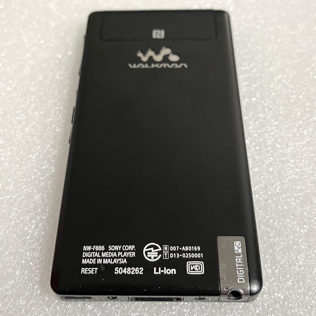 【バッテリー良好】SONY ウォークマン　NW-F886 32GB くろ