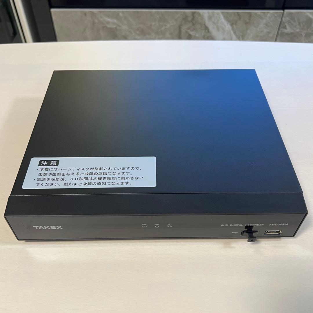 TAKEX 防犯カメラ VOC-IR850AH レコーダー AHD04S-A