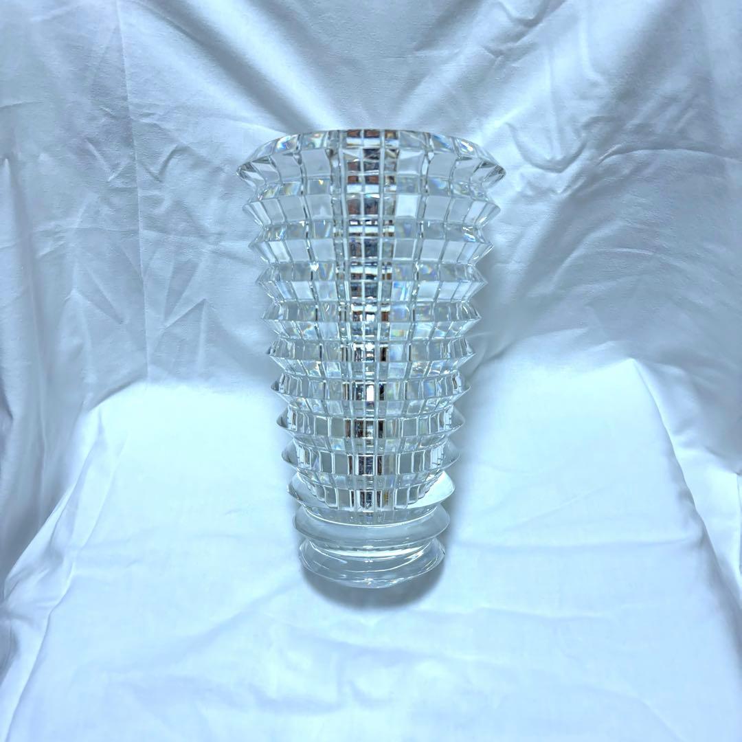 Baccarat バカラ アイベース M 花瓶 箱付き フラワーベース ク