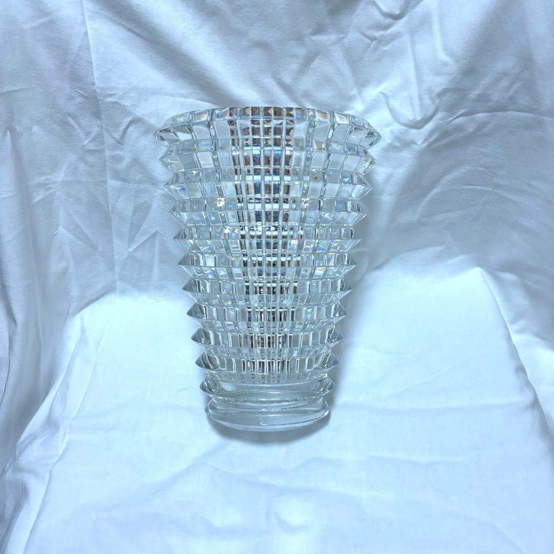 Baccarat バカラ アイベース M 花瓶 箱付き フラワーベース ク