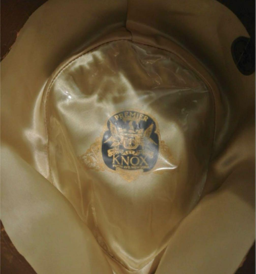 帽子 VINTAGE KNOX Premier 7 1/2 60cm