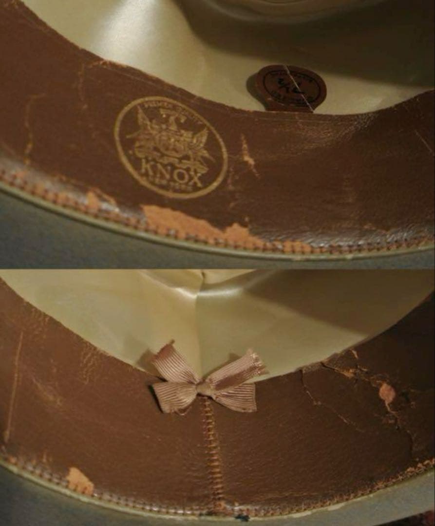 帽子 VINTAGE KNOX Premier 7 1/2 60cm