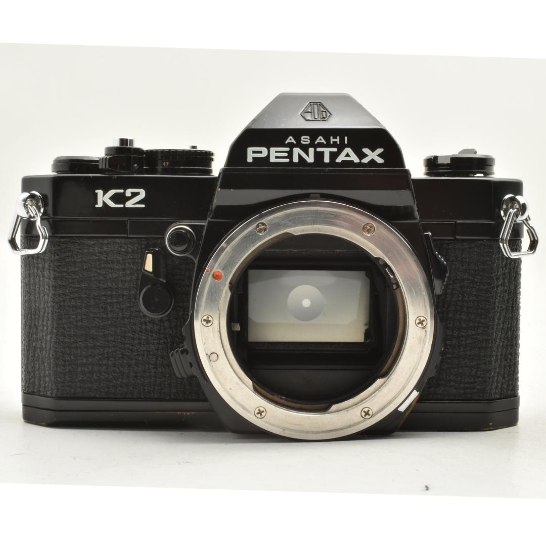 整備済 ASAHI PENTAX K2 ブラック 55mm F1.8 露出計OK