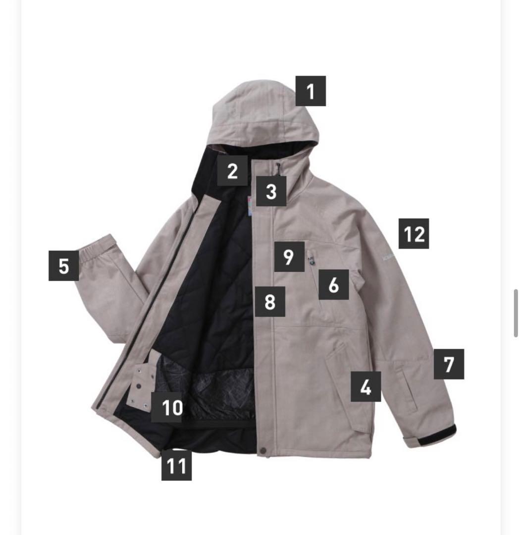 ICEPARDAL スノージャケット スノボウェア