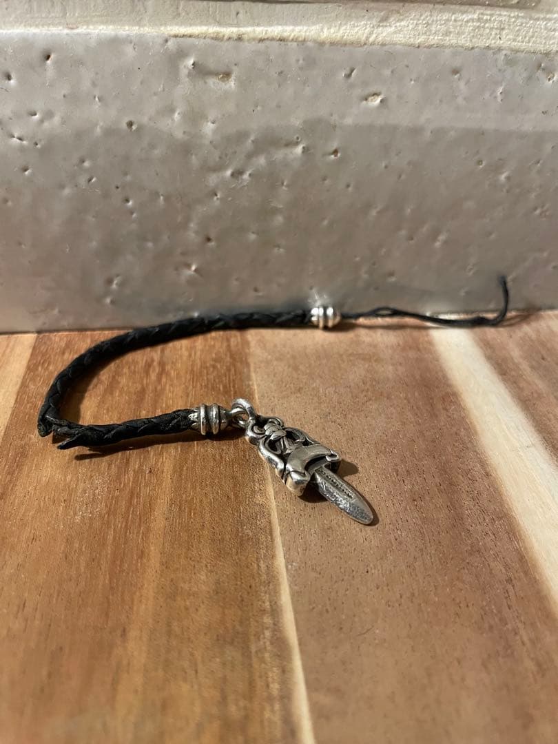 クロムハーツ ダガー　携帯ストラップ　ジャンク　チャーム　ネックレスにも　925