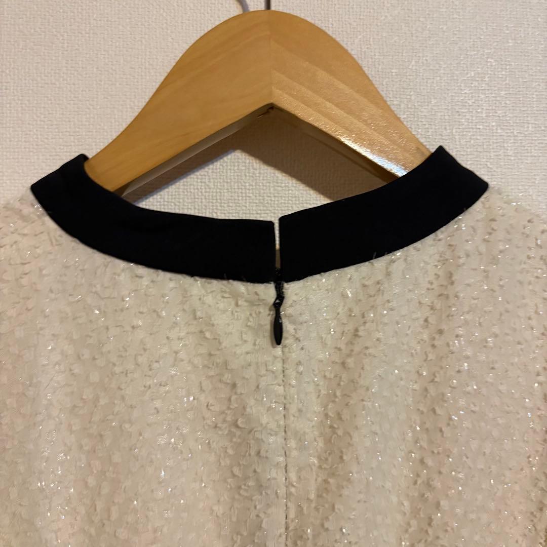 Audrey and John Wad ラメジャガード×サテンマーメイドドレス