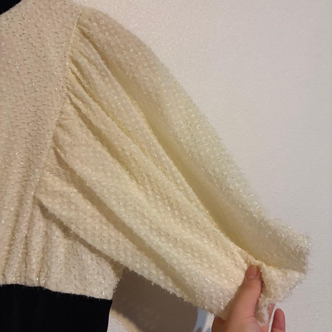 Audrey and John Wad ラメジャガード×サテンマーメイドドレス