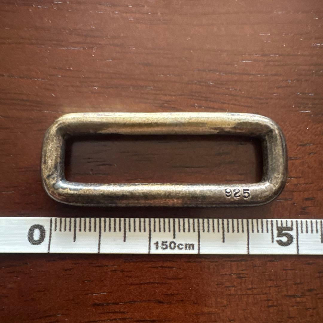 vintage 日本製 925スターリングシルバー バックルセット