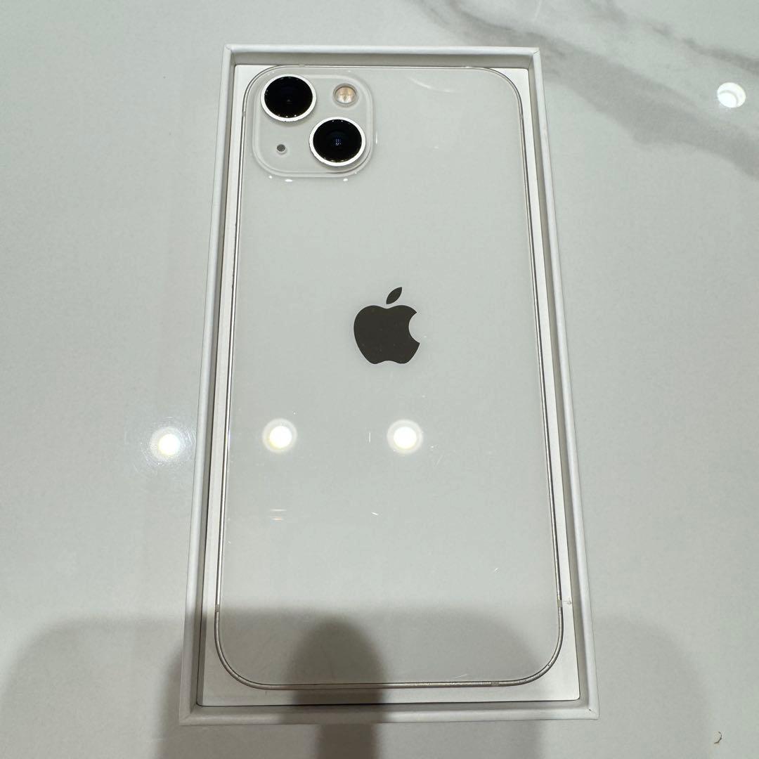 美品 iphone13 本体 256GB SIMフリー スターライト
