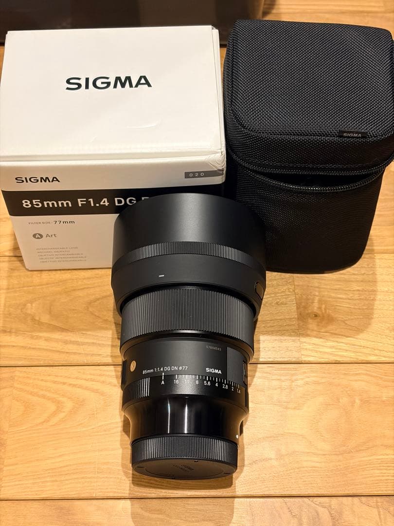 Sigma 85mm F1.4 DG DN Art Lマウント 保護付