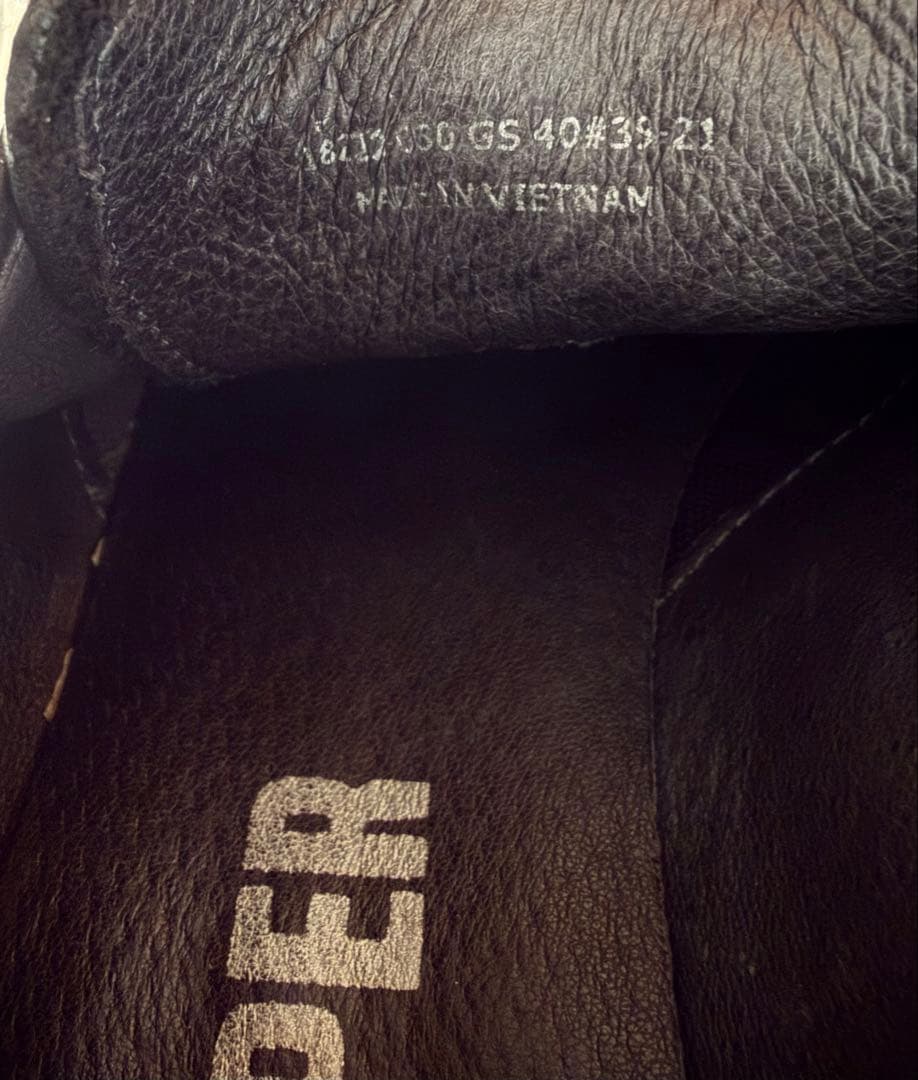 新品同様　CAMPER MAURO 黒　カンペール