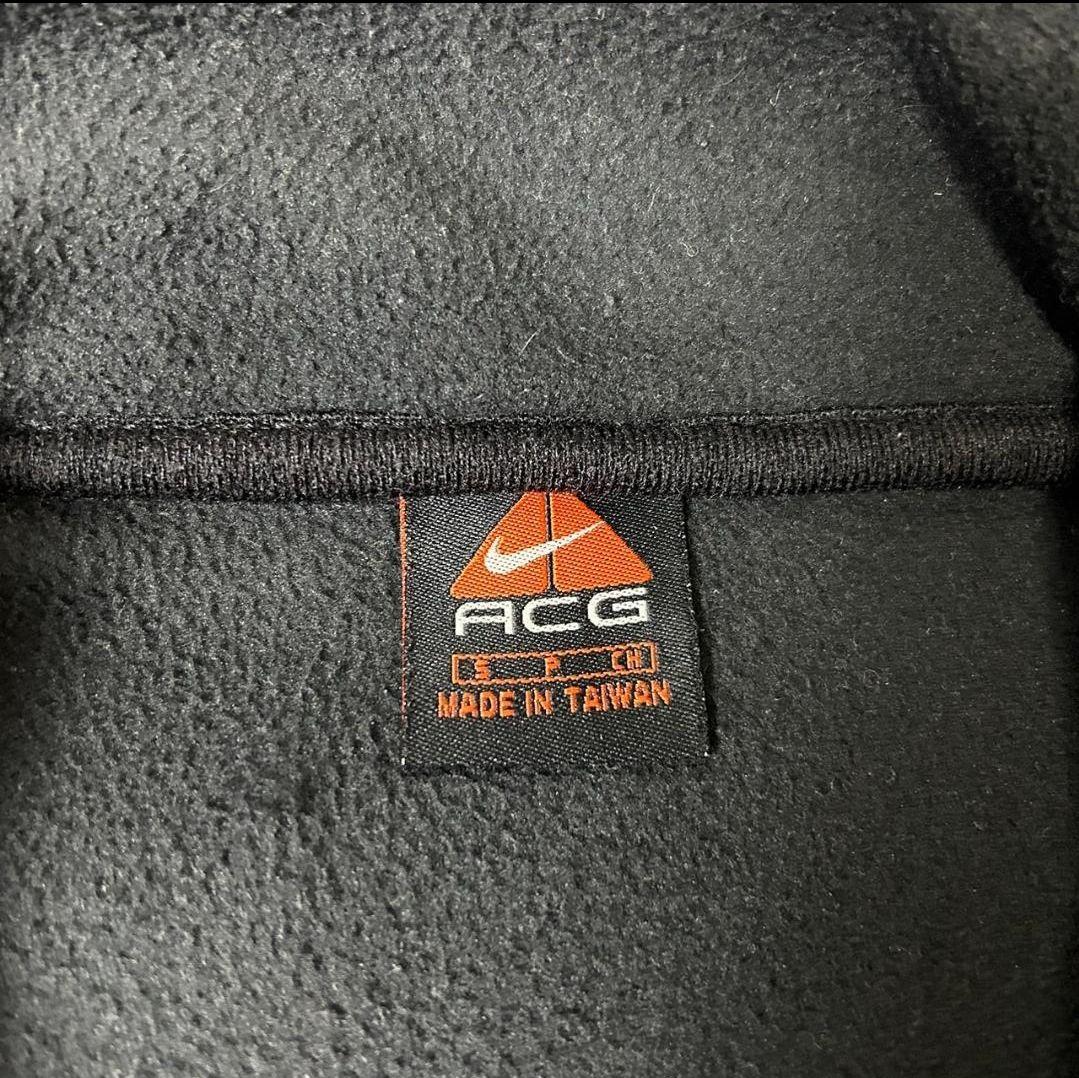 希少デザイン NIKE ACG THERMA-FITフリース ベスト Y2K 黒