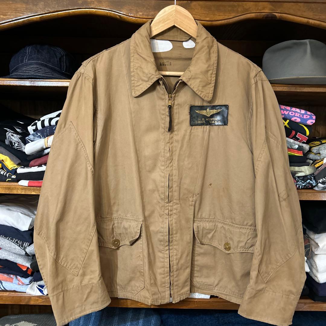 40s US NAVY M421Aサマーフライトジャケット　初期