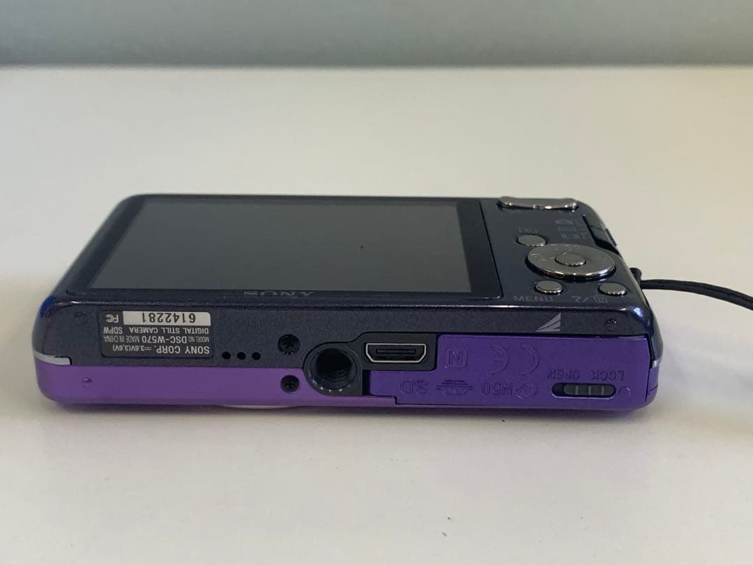 ＊【ジャンク】SONY Cyber-shot DSC-W570 デジタルカメラ