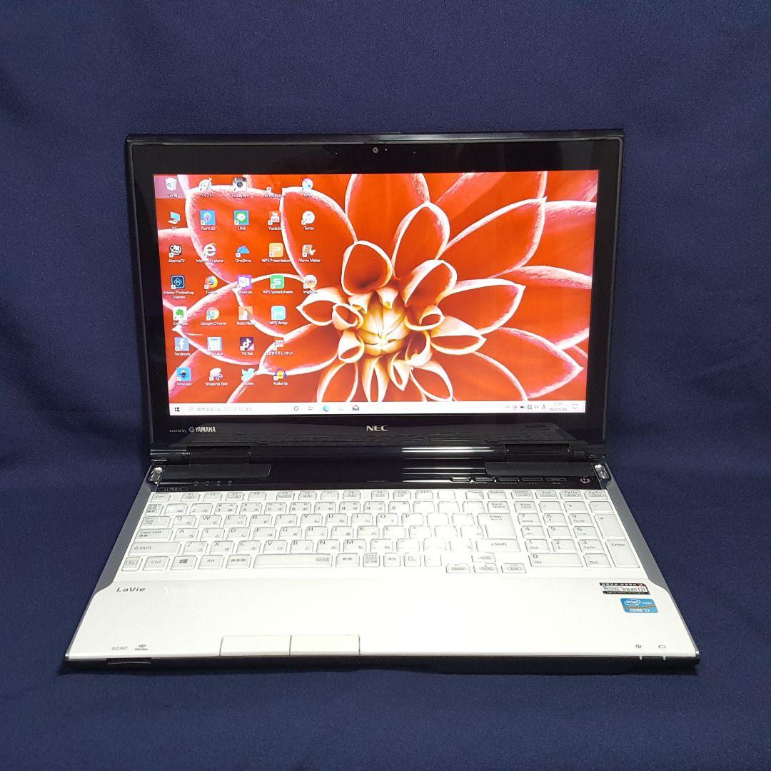 NEC/新品SSD512G/メモリ8G/CORE-i7/最新Win11/オフィス