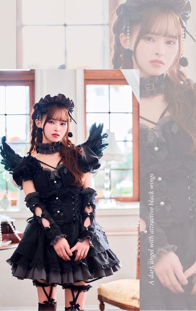 Malymoon ゴシックドールエンジェル コスプレ