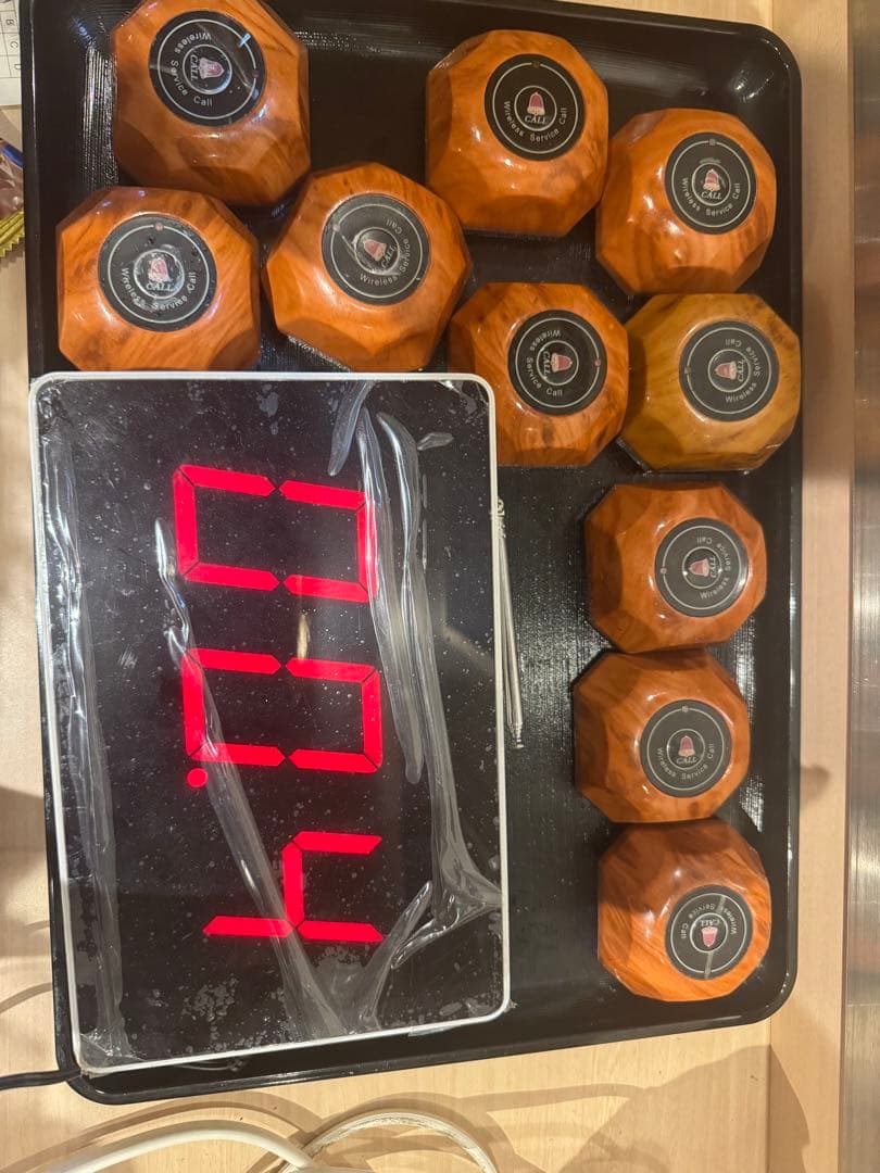 呼び出しベル　飲食店