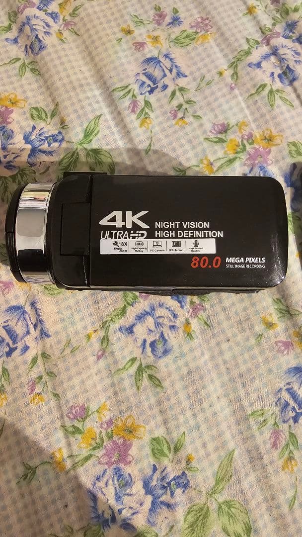 4K ナイトビジョン ビデオカメラ 本体