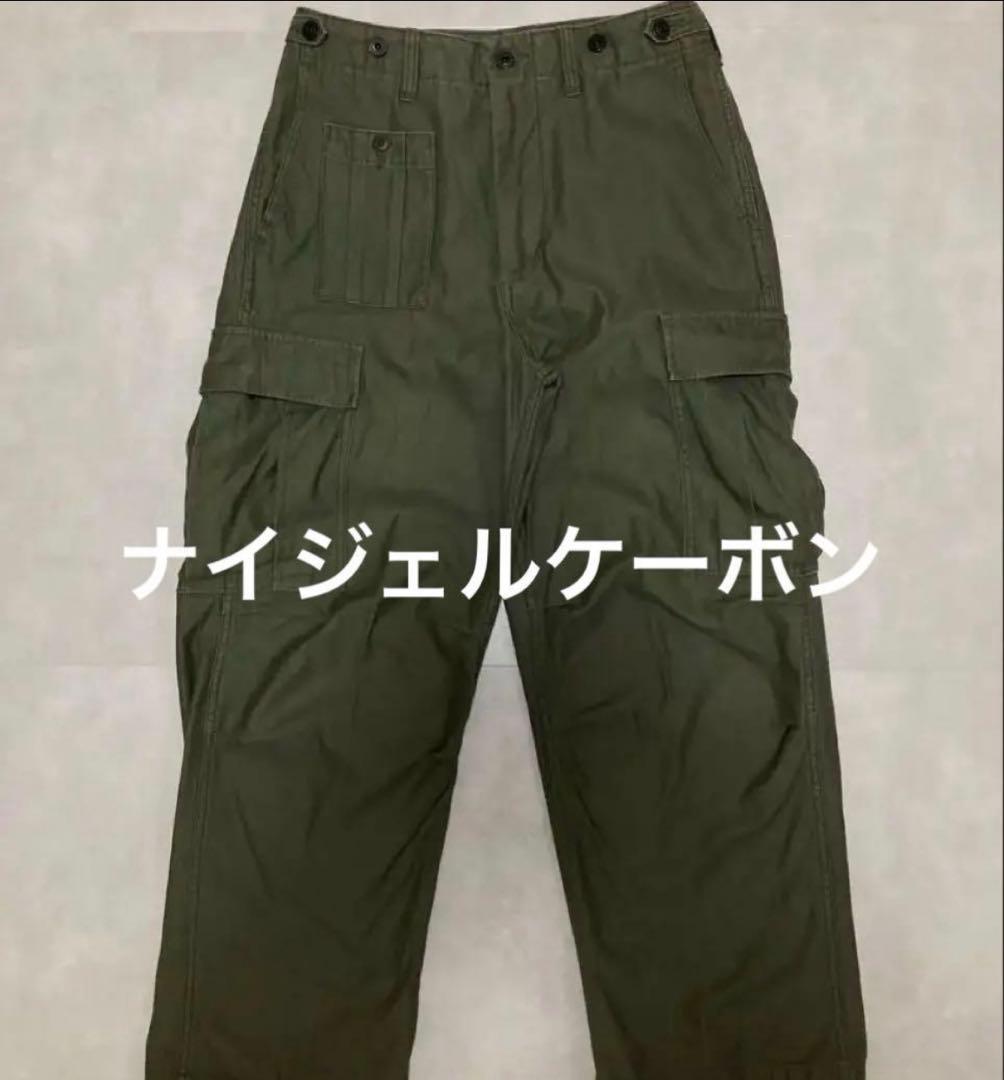パンツ NIGEL CABOURN / ARMY CARGO PANTS 30