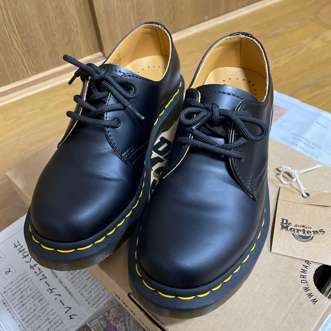 靴 Dr.Martens 1461 W Black