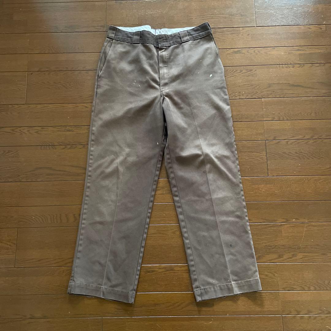 80s Dickies 874 チビタグ USA製 股ガゼット ゴールデンサイズ