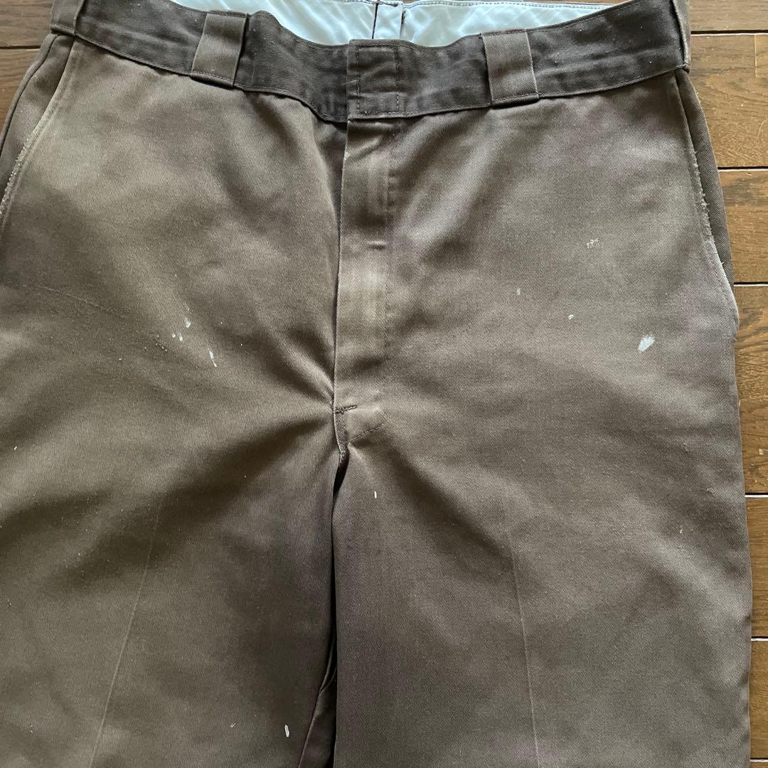 80s Dickies 874 チビタグ USA製 股ガゼット ゴールデンサイズ