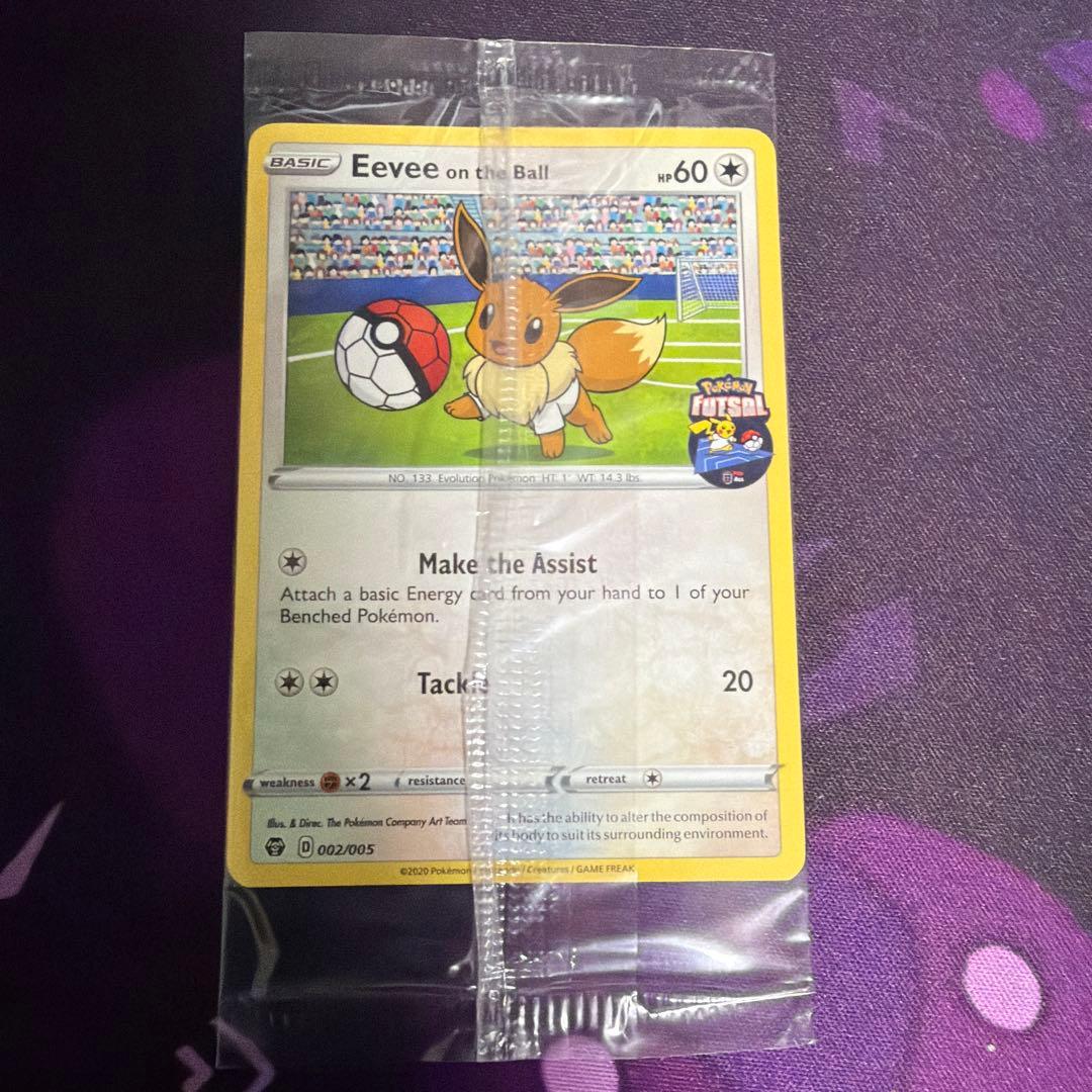 ポケモンカード　イギリス限定 プロモ イーブイ