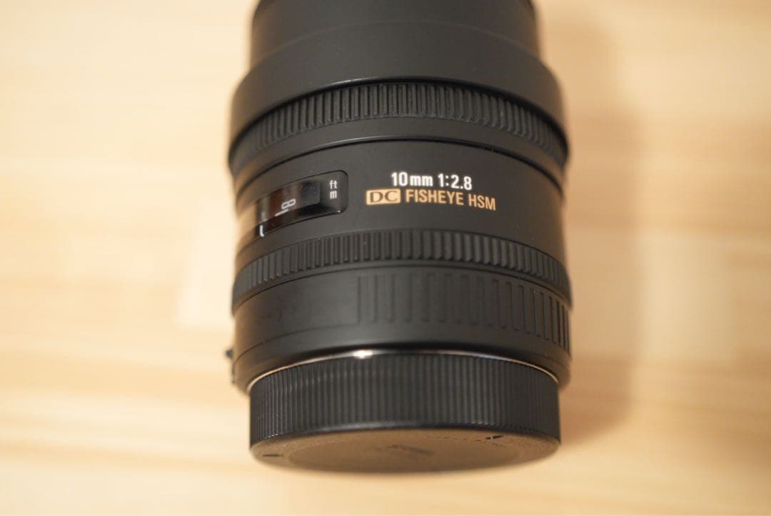 SIGMA 10mm 魚眼レンズ