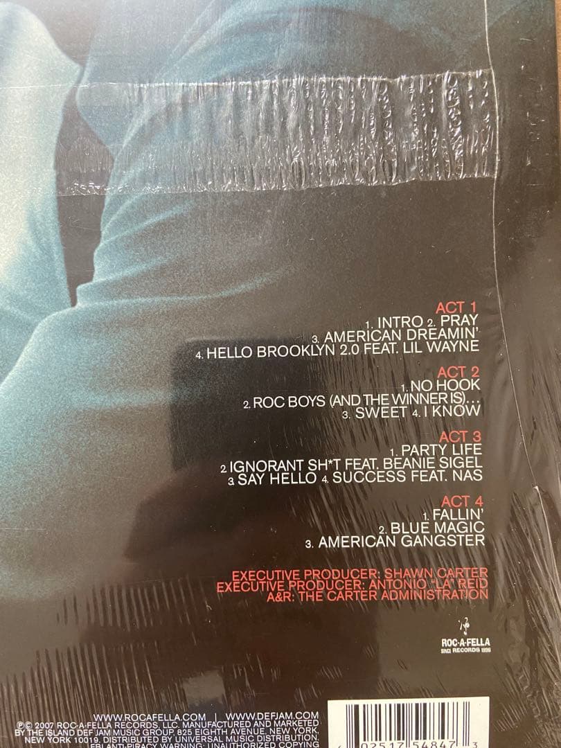 【専用】JAY-Z /AMERICAN GANGSTER ACAPELLA