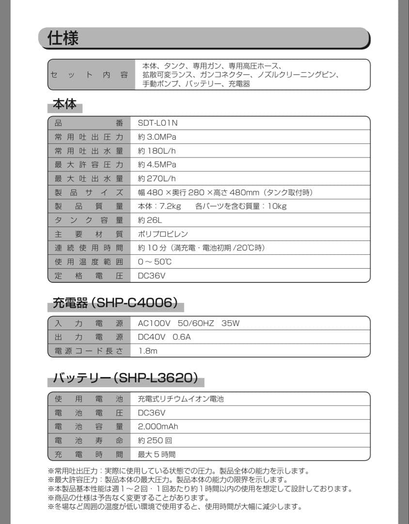 極上品！送料込アイリスオーヤマIRISOHYAMA 高圧洗浄機 SDT-L01N