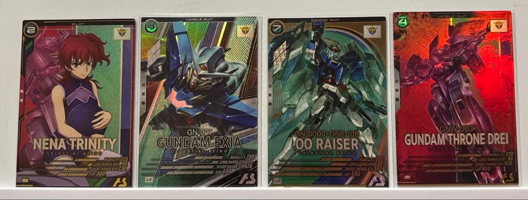 【本日のみ値下げ】アーセナルベース FQ06 ダブルオー 4枚セット